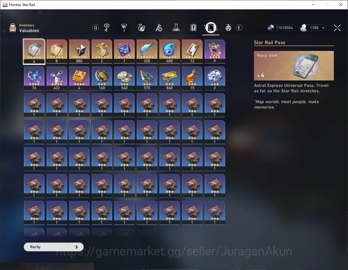 Honkai Star Rail Accounts ASIA|TL 63| 4 Limited | E1 Anaxa+Sign,Aglaea,Ruan image 3