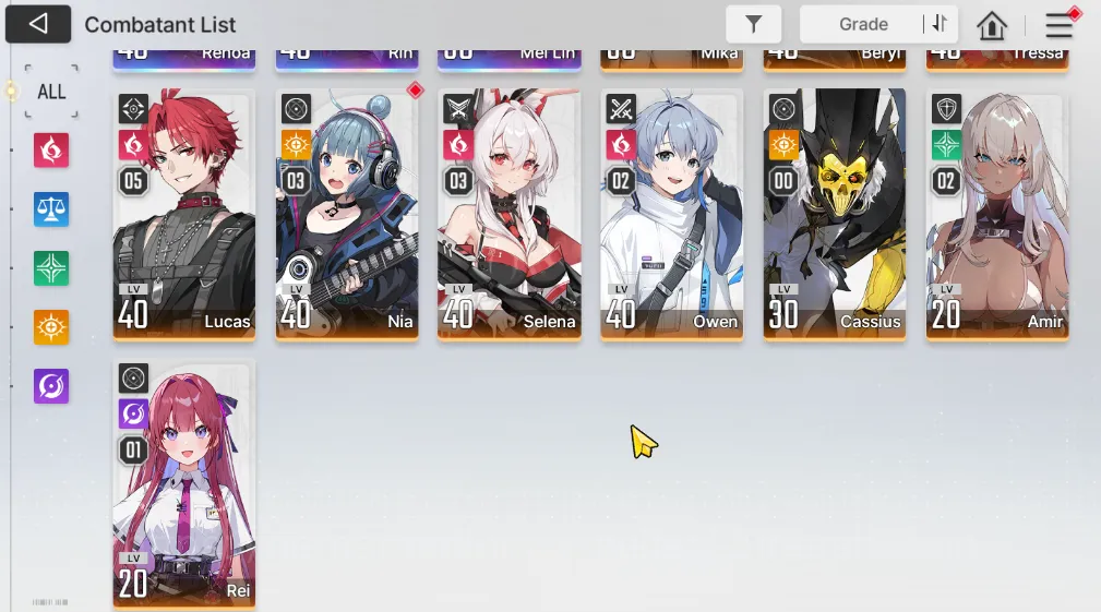 GLOBAL LV43|9 SSR(YukiM1,LukeM1,RenoaM1,Vero,Haru,MeiLin,Etc)+ 10SR(MikaM5,BerrylM5,TressaM5)|GoodProgres|Stove|SS(CZN1104) Chaos Zero Nightmare Accounts GLOBAL LV43|9 SSR(YukiM1,LukeM1,RenoaM1,Vero,Haru,MeiLin,Etc