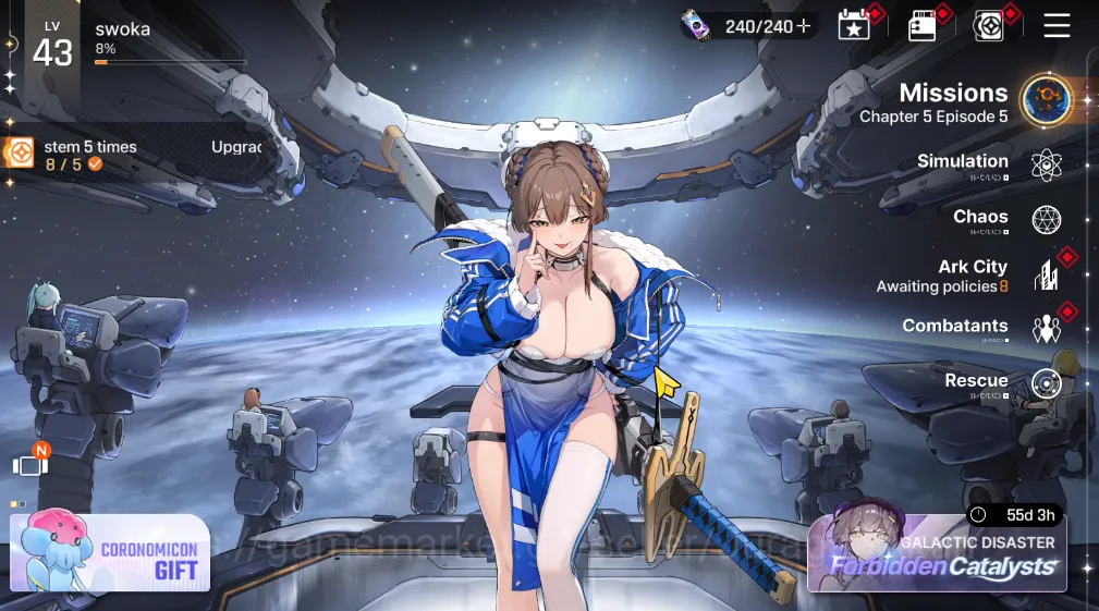 Chaos Zero Nightmare Accounts GLOBAL LV43|9 SSR(YukiM1,LukeM1,RenoaM1,Vero,Haru,MeiLin,Etc 5