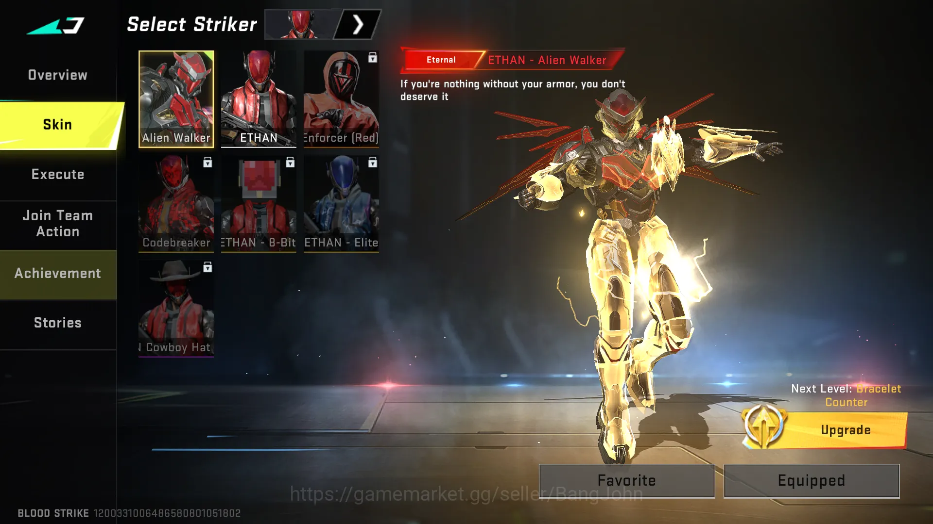 Blood Strike Accounts Others Eternal Ethan | Change Name | BS118B 2