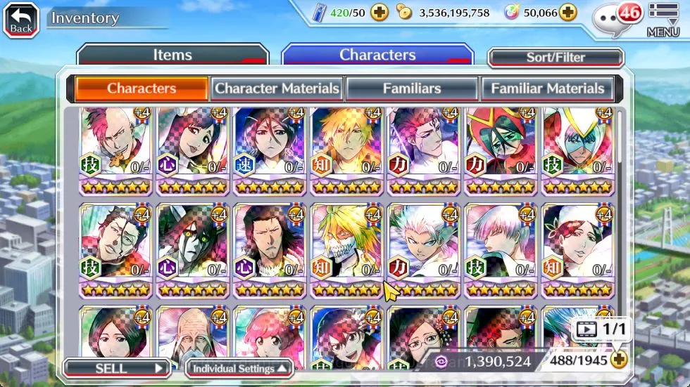 Bleach: Brave Souls Accounts [GLOBAL]50K Orb|10th Anniv(Rukia,Ichigo),Santa Soc image 2