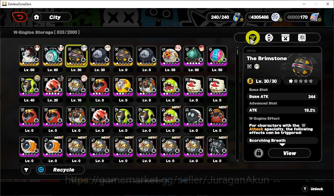 Zenless Zone Zero Accounts End-Game ASIA|IK 51|S2 CH 4|3 Limited| Ye Shunguang M1 Prem Team [Dialyn M1+Sign, Zhao] |3 S 5
