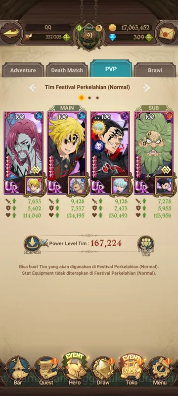 The Seven Deadly Sins: Grand Cross Accounts Asia |2,6M CC| 1LR + 3UR + 309 Gems (Elizabeth, Op image 5