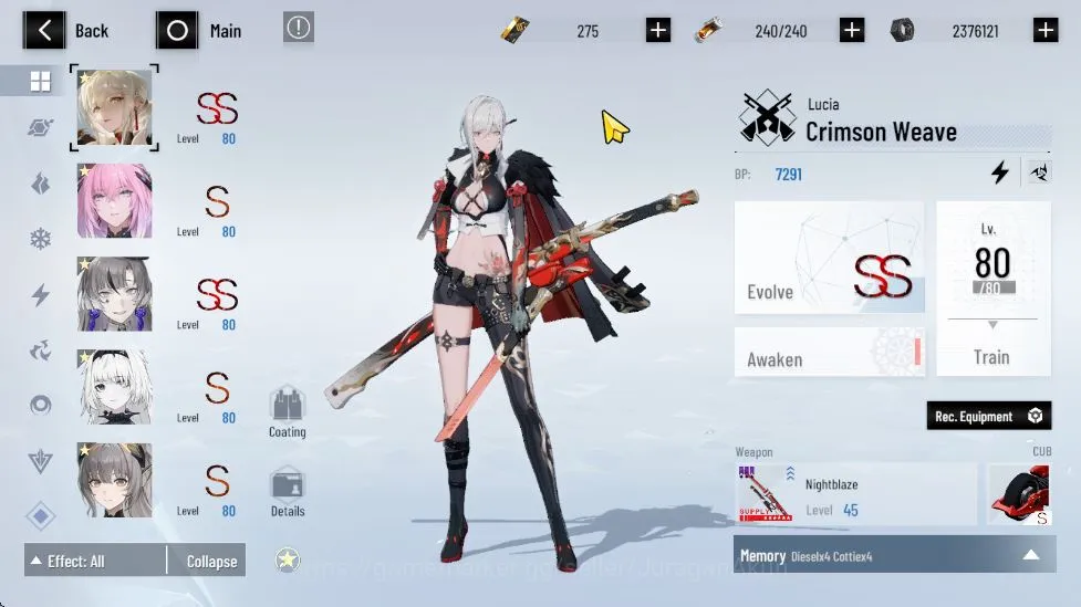 Punishing: Gray Raven Accounts ASIA| LuciaCW+Coat(Tsubki)+Sign, Lilith DM+Sign,Is image 6