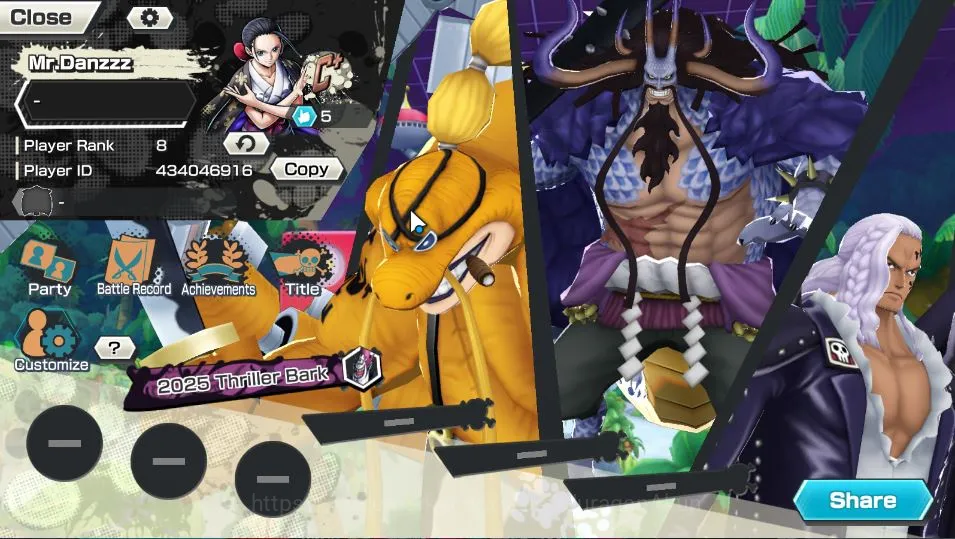 One Piece Bounty Rush Accounts Starter Global|3 META EX|Battle Monster Oni Kaido,Fire Fist Ogre Princess Ace&Yamato,Awaken 5