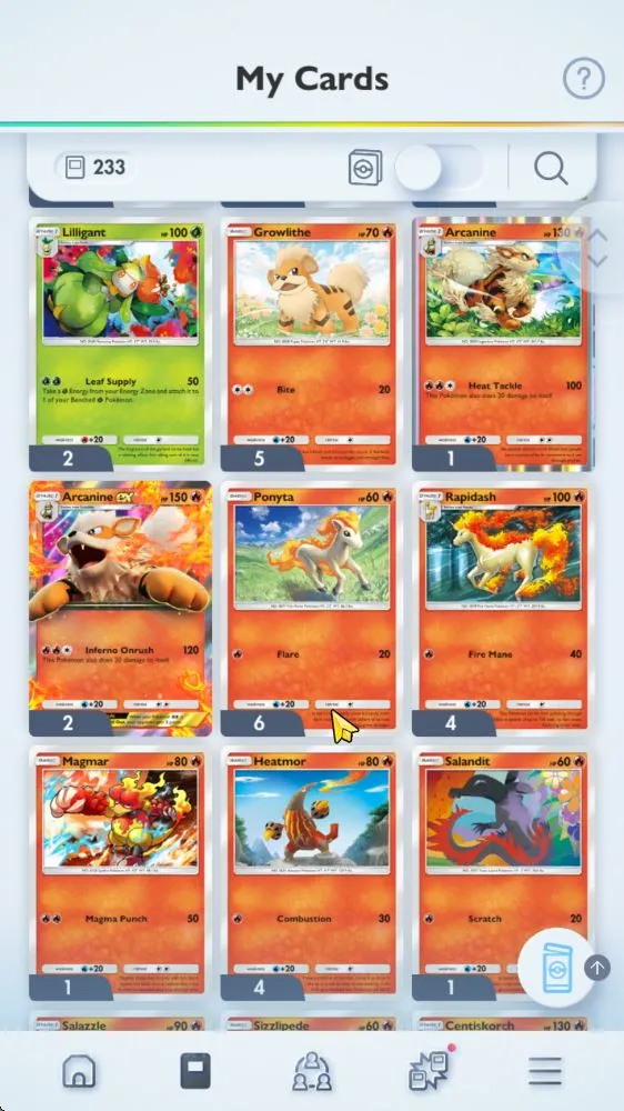 Pokémon TCG Pocket Accounts Lv 12| 260 Card | 4 Ex (Machamp, Starmie, Articuno image 2
