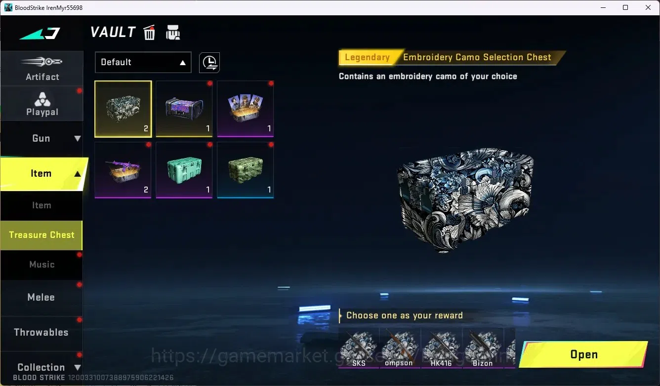 Blood Strike Accounts ASIA | Ultra Lightblade - Dark Force |1 Legendary  image 4