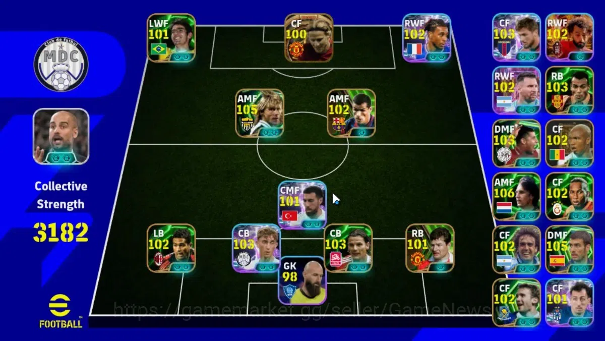 eFootball Accounts Android|2 Big Time Diego Forlan,Paulo Dybala,Epic image 1