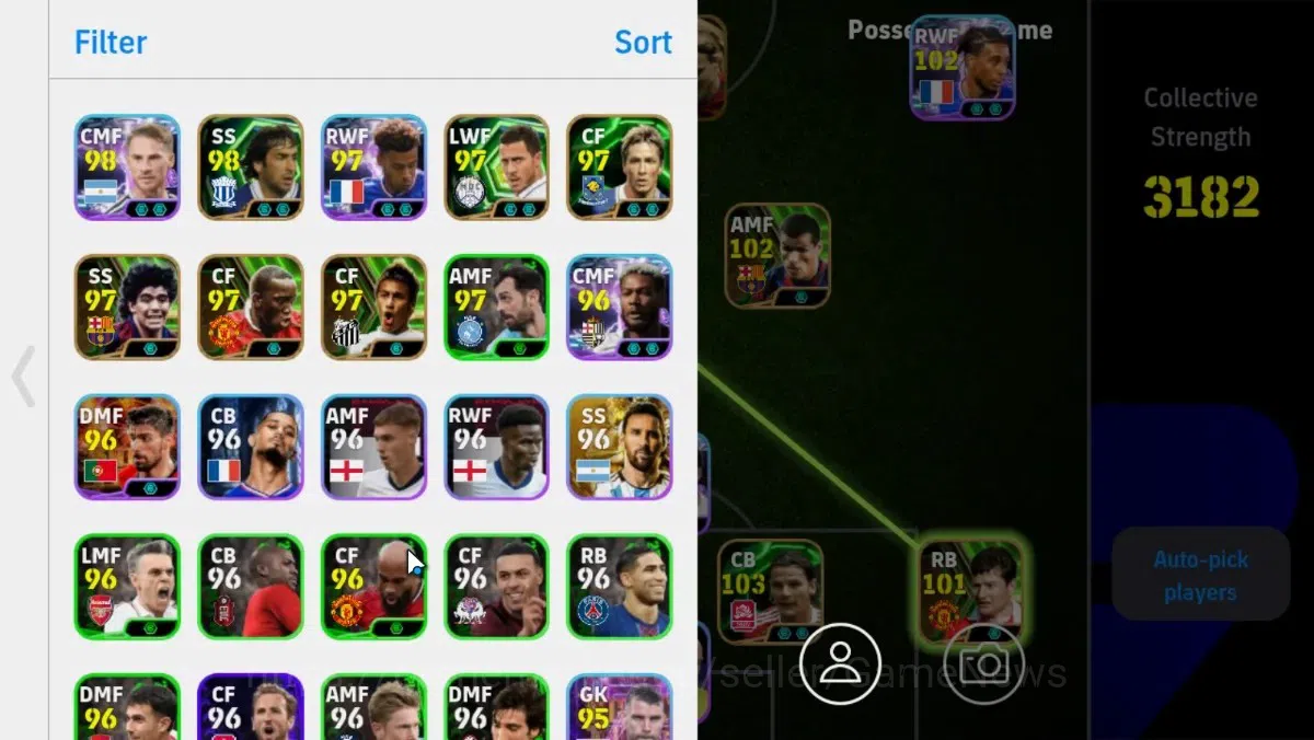 eFootball Accounts Android|2 Big Time Diego Forlan,Paulo Dybala,Epic image 2