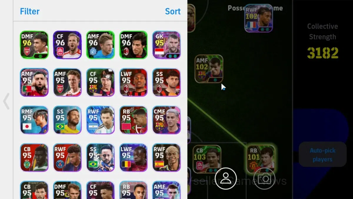 eFootball Accounts Android|2 Big Time Diego Forlan,Paulo Dybala,Epic image 3