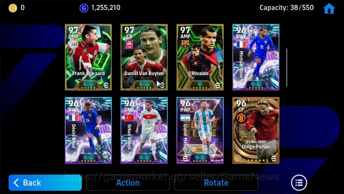 eFootball Accounts Android|2 Big Time Diego Forlan,Paulo Dybala,Epic image 9