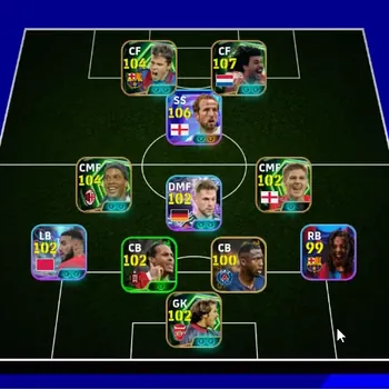 eFootball Accounts Legends & Iconic Players Android|PW3169|EPIC Gullit Saviola Ronaldinho Gerrard DavidSeaman,Showtime