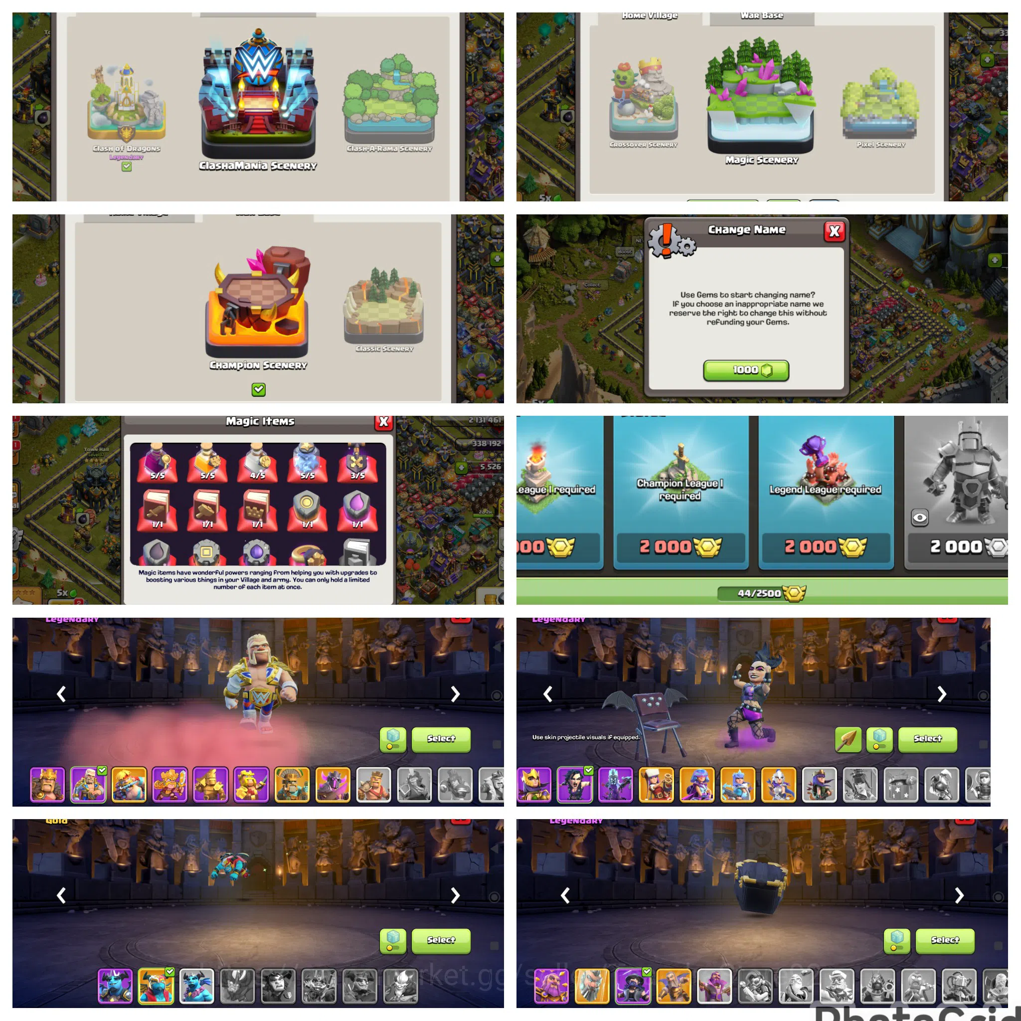 Clash of Clans Accounts SUPER DISCONT TH 17 LVL 268 FULLYMAX |BUILDERHALL image 4