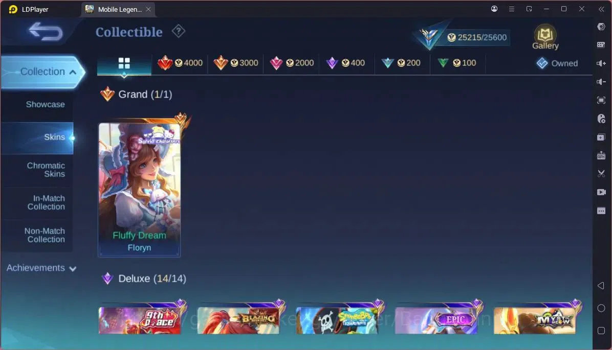 Mobile Legends: Bang Bang Accounts GLOBAL Hero 52 Skin 112|Sanrio Floryn|Meowkin Hunt image 4