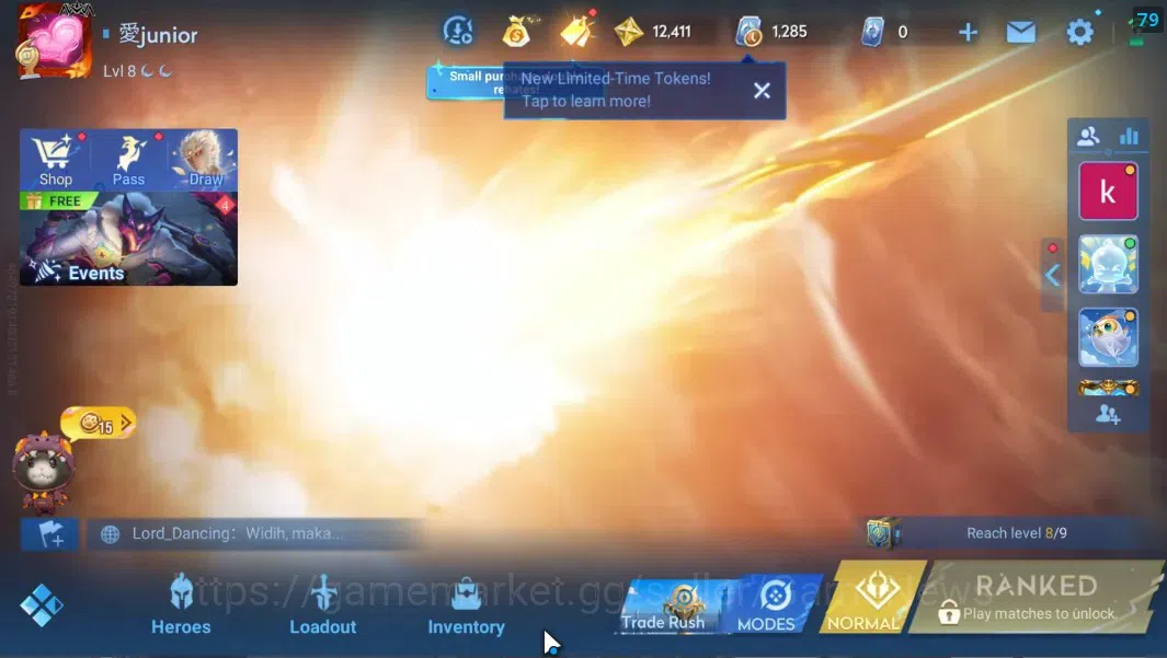 Honor of Kings Accounts Hero 22 Skin 11|Starter with Legend Skin(Yao)+Epic image 1