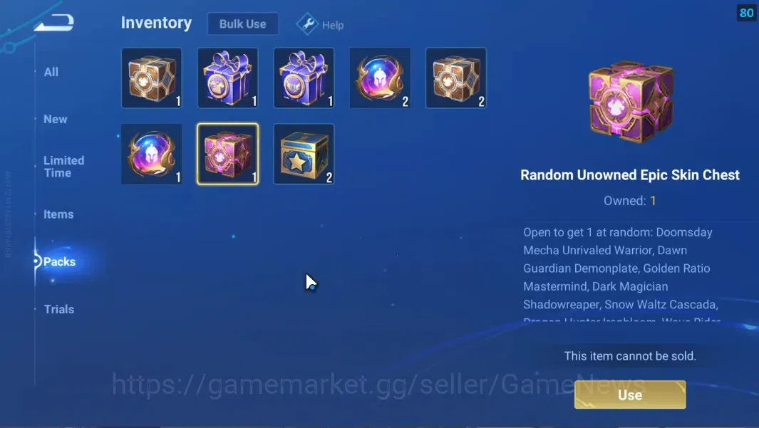 Honor of Kings Accounts Hero 22 Skin 11|Starter with Legend Skin(Yao)+Epic image 5