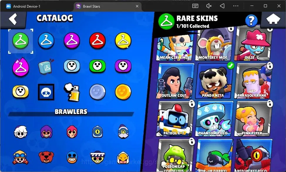 Brawl Stars Accounts Global |1195 Trophy|17 Brawler|2 Lv11 (Darryl,Gus) image 8