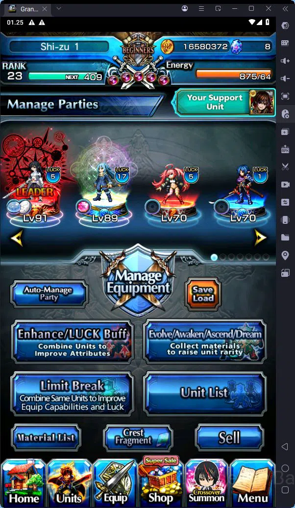 Grand Summoners Accounts [GLOBAL] Rank 23 | 1 Ascend | Shizu + Tw | More De image 9
