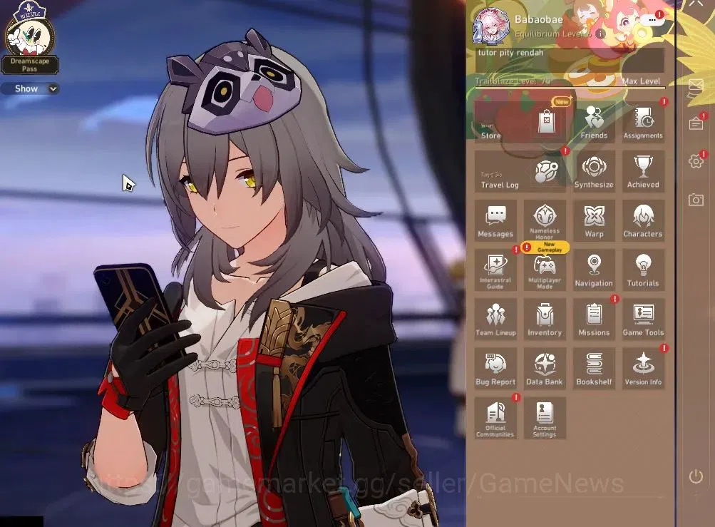 Honkai Star Rail Accounts Asia|TL 70|5 PremTeam|20 Limited|(Castorice,Phaino image 1