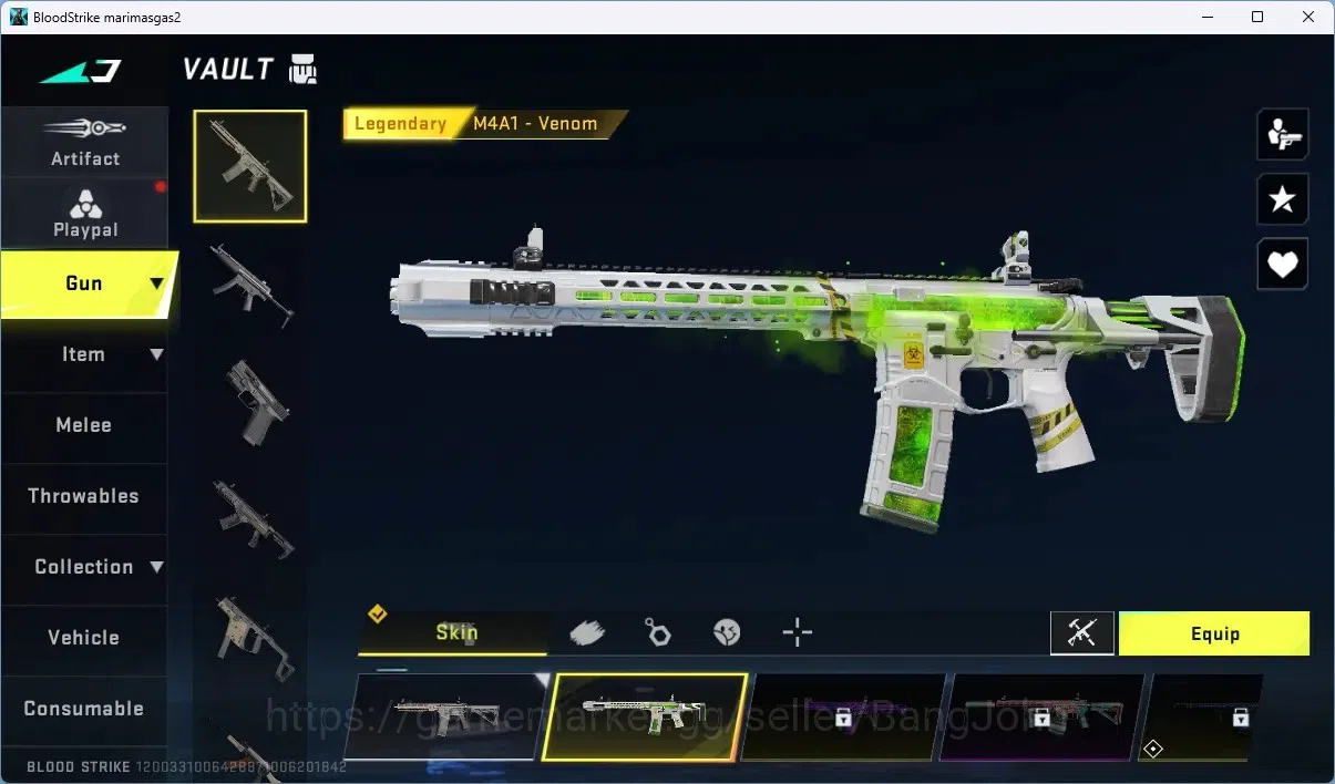 Blood Strike Accounts ASIA | 1 ULTRA: M700-Boitatá | 3 LEGENDARY GUN | 7 image 3