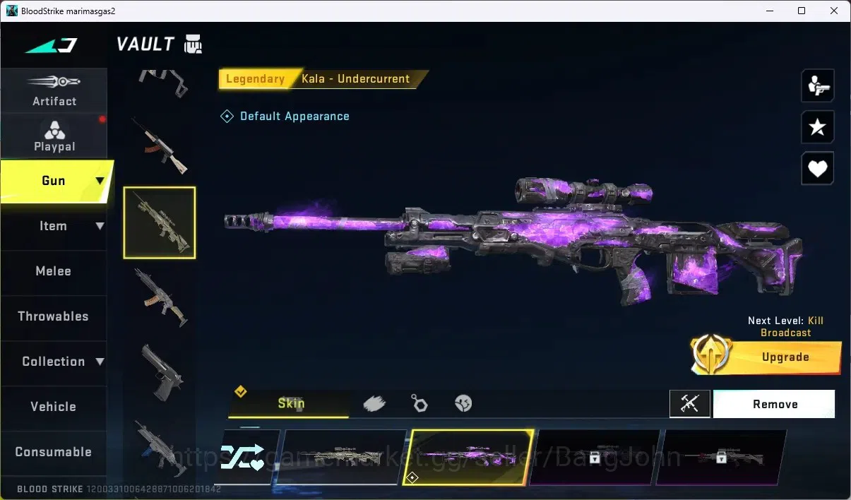 Blood Strike Accounts ASIA | 1 ULTRA: M700-Boitatá | 3 LEGENDARY GUN | 7 image 4