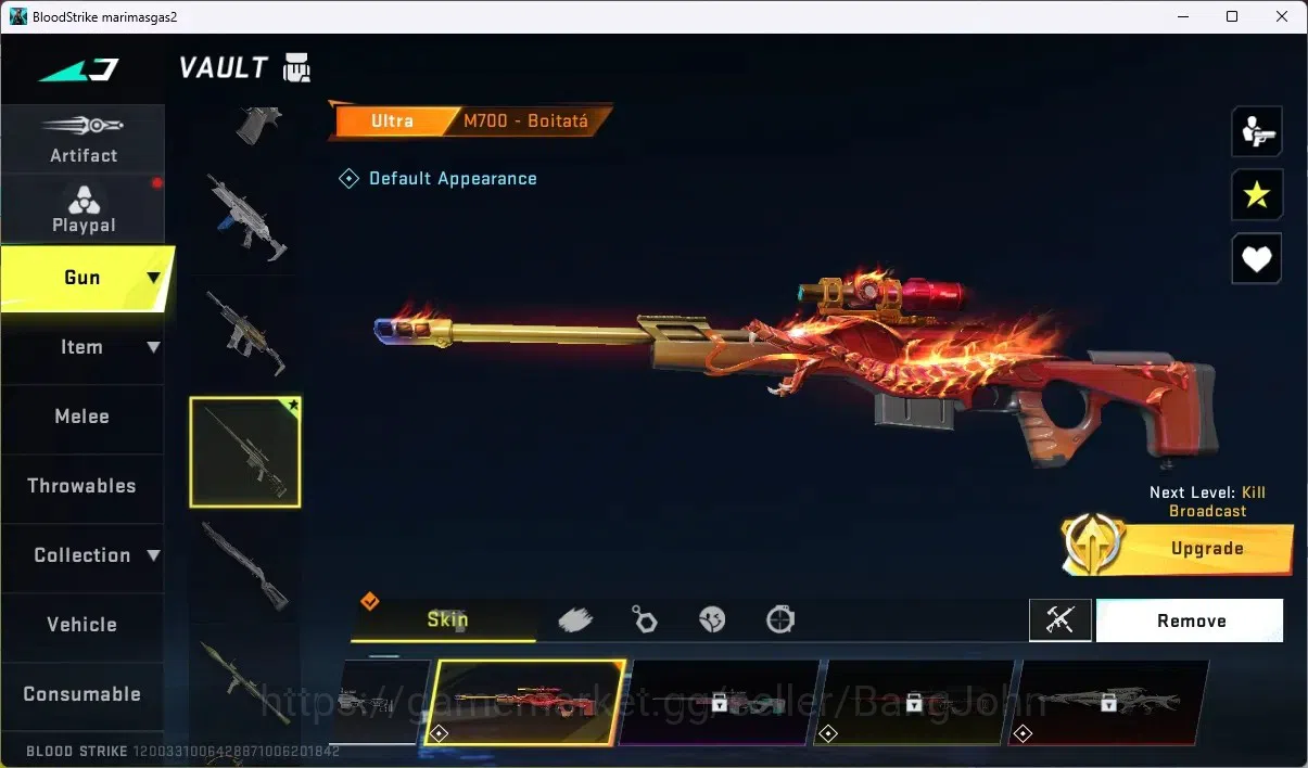 Blood Strike Accounts ASIA | 1 ULTRA: M700-Boitatá | 3 LEGENDARY GUN | 7 image 5