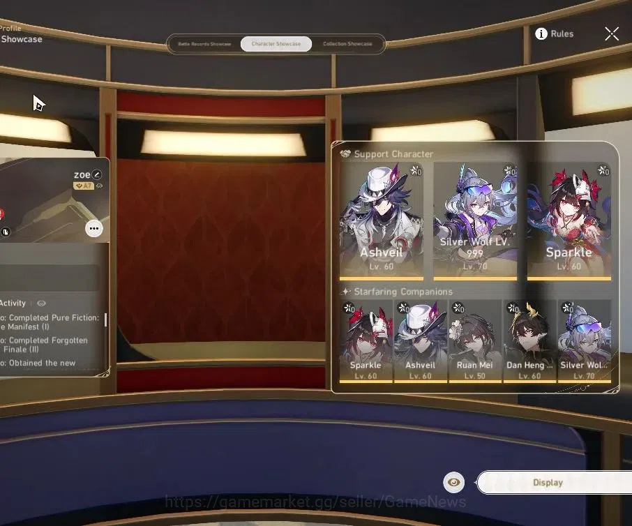 Honkai Star Rail Accounts Asia |TL 52|6 Limited|Ashveil+Sign,SW 999,Huohuo,S image 2