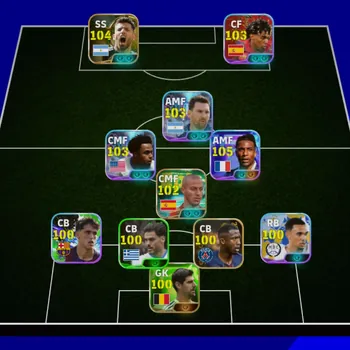 eFootball Accounts Legends & Iconic Players Collective Strength 3170 - Pack National, Ready To Play & Konami only