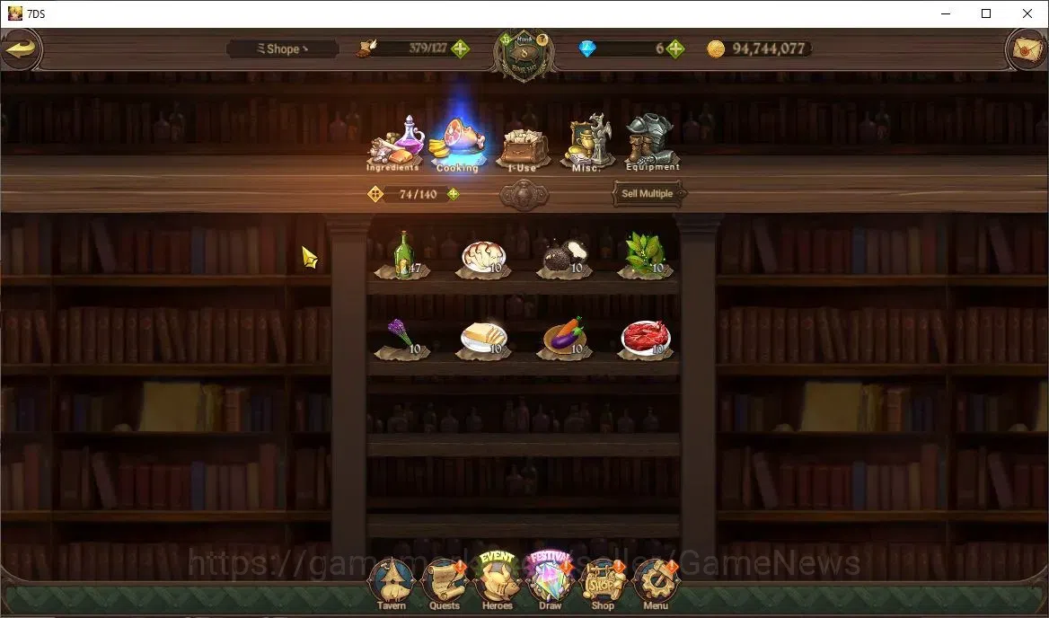 The Seven Deadly Sins: Grand Cross Accounts Global|1,7M CC|32 LS|1 LR+5 UR|Elizabeth,Nemesis M image 14