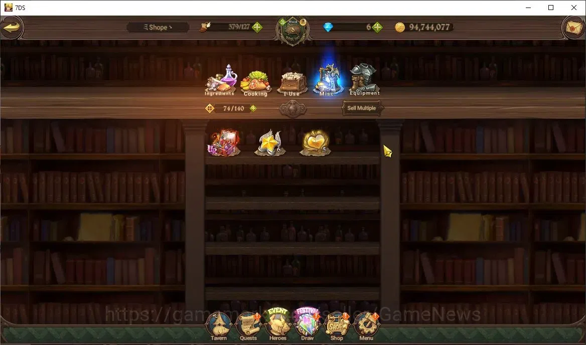 The Seven Deadly Sins: Grand Cross Accounts Global|1,7M CC|32 LS|1 LR+5 UR|Elizabeth,Nemesis M image 17