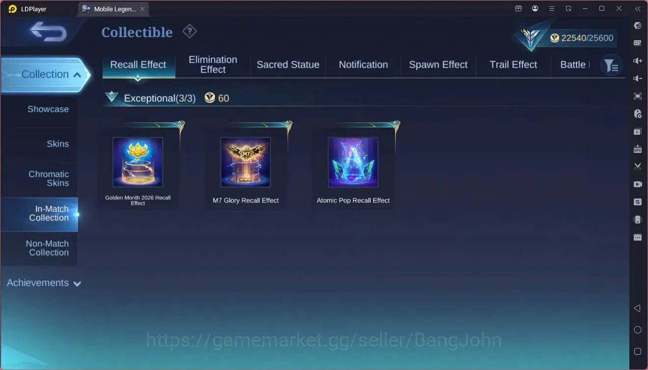 Mobile Legends: Bang Bang Accounts Global|Hero 87|Skin 108|Expert|SaintSaiya Badang|M image 15