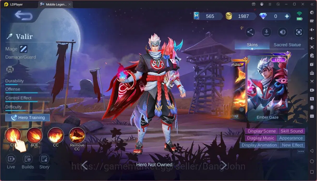 Mobile Legends: Bang Bang Accounts Global|Hero 87|Skin 108|Expert|SaintSaiya Badang|M image 16