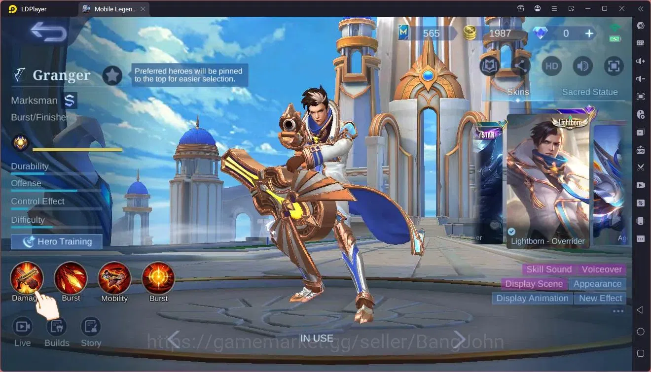 Mobile Legends: Bang Bang Accounts Global|Hero 87|Skin 108|Expert|SaintSaiya Badang|M image 19