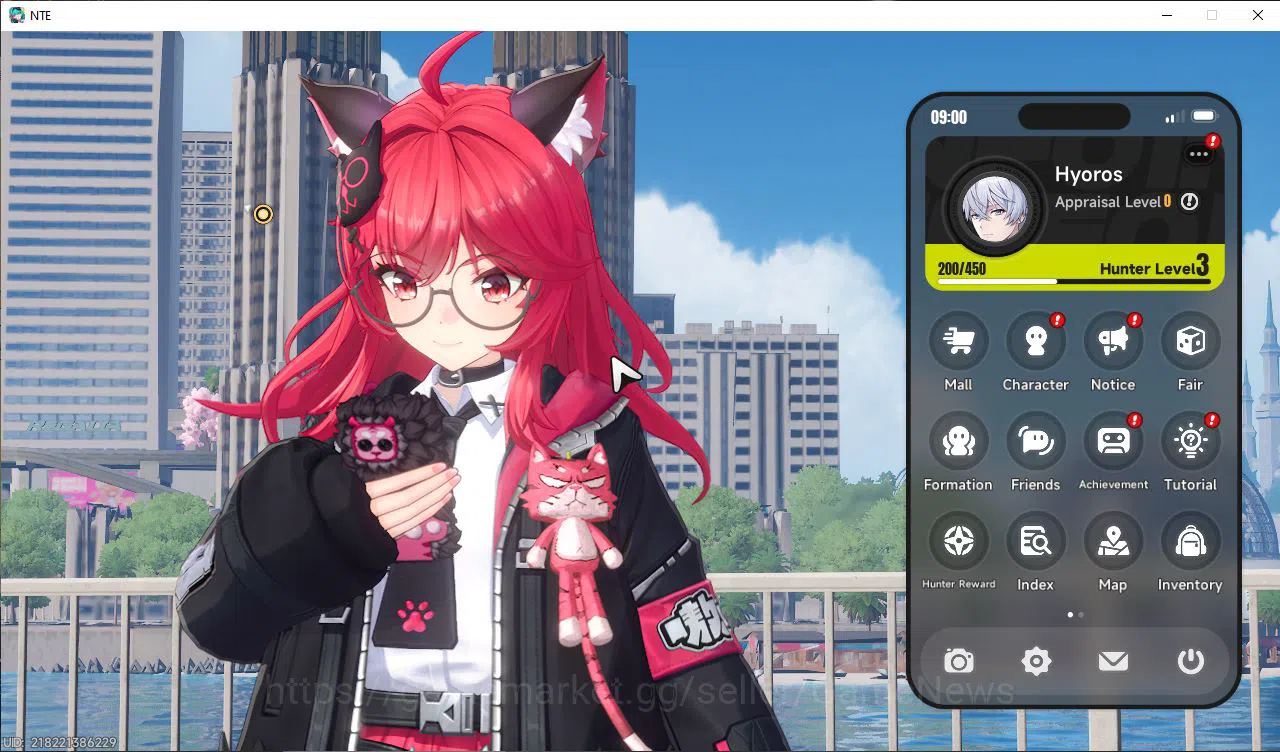 Neverness to Everness Accounts GLOBAL NA |HL 3| 1 SSR Limited Nanally + Car Skin  image 2