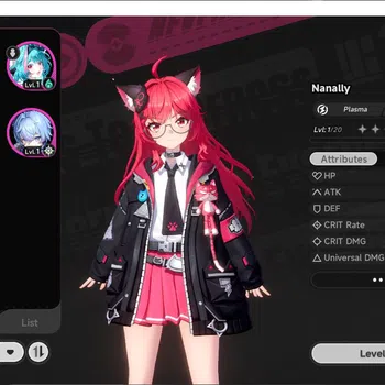 Neverness to Everness Accounts GLOBAL NA |HL 3| 1 SSR Limited Nanally + Car Skin  image 1