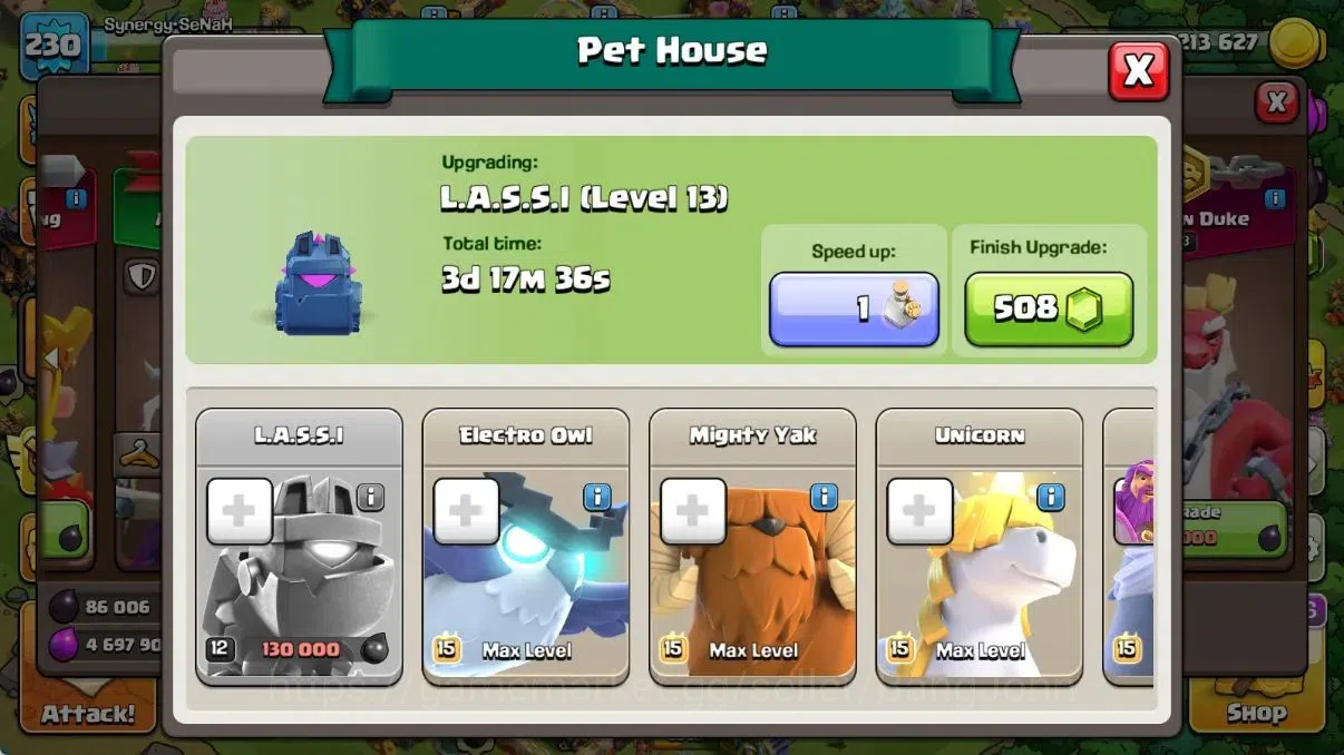 Clash of Clans Accounts Global | TH 18-BH 10|LVL 230|HH 12|AQ 105 Max,MP 9 image 10