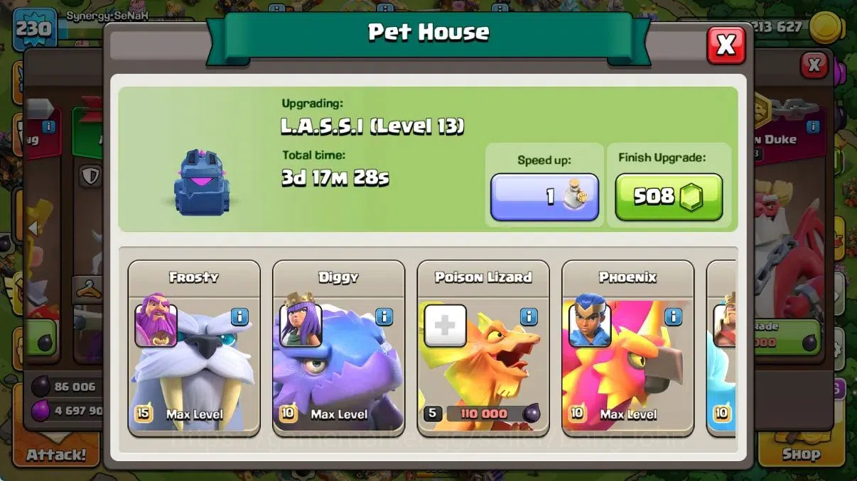 Clash of Clans Accounts Global | TH 18-BH 10|LVL 230|HH 12|AQ 105 Max,MP 9 image 11