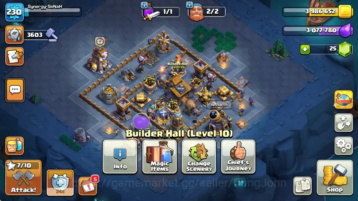 Clash of Clans Accounts Global | TH 18-BH 10|LVL 230|HH 12|AQ 105 Max,MP 9 image 18