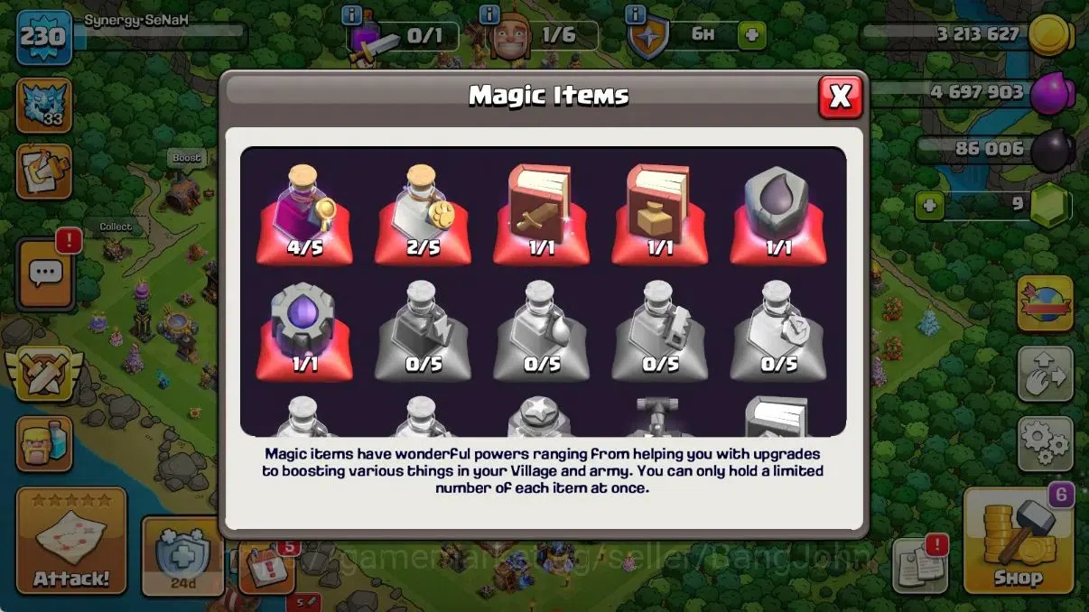 Clash of Clans Accounts Global | TH 18-BH 10|LVL 230|HH 12|AQ 105 Max,MP 9 image 3