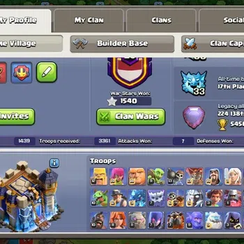 Clash of Clans High-End Global | TH 18-BH 10|LVL 230|HH 12|AQ 105 Max,MP 9 image 1