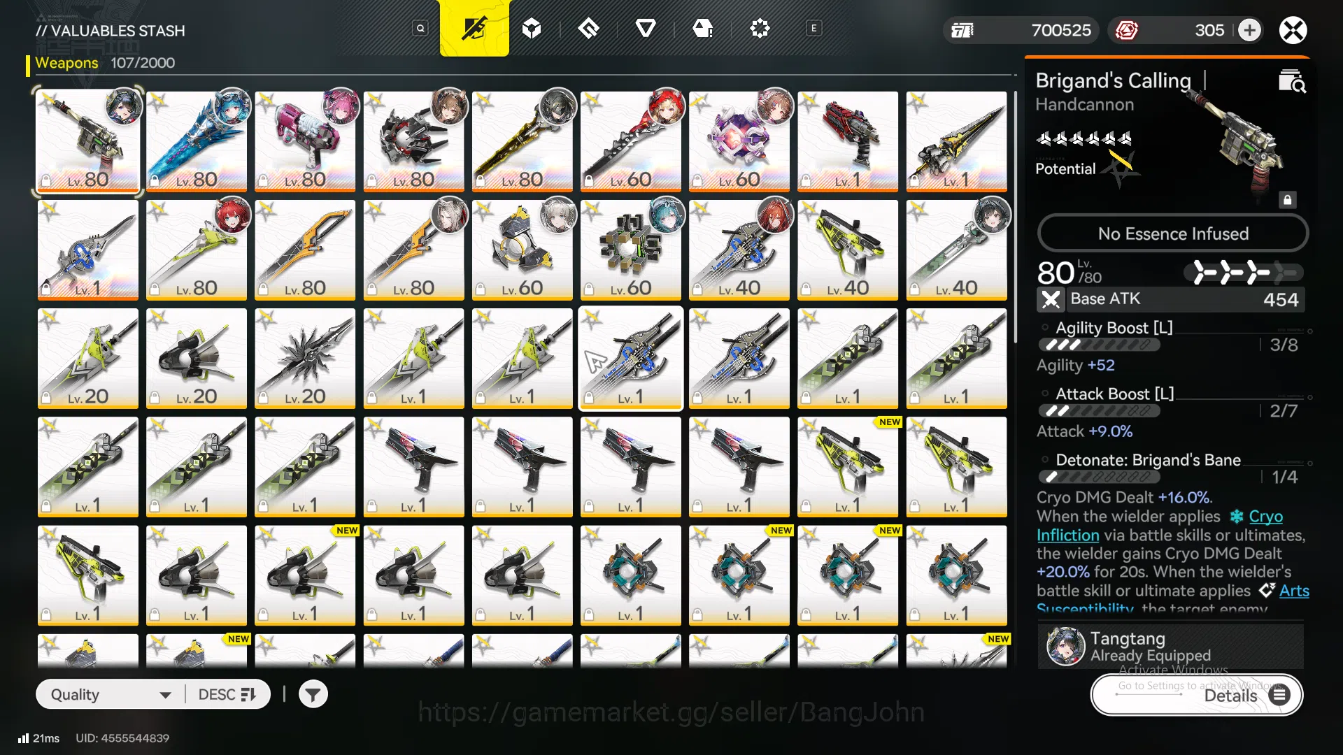 Arknights: Endfield Accounts ASIA|4LIMIT+4Sign|Yvonne Sign,Gilberta Sign,Tangta image 5