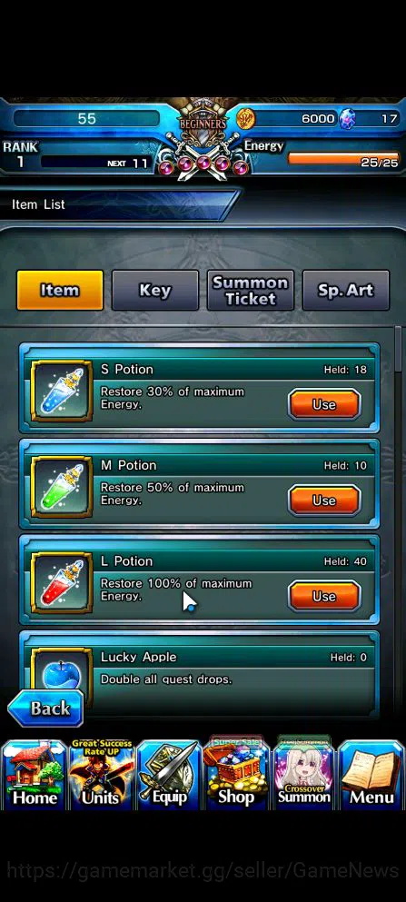 Grand Summoners Accounts Global|Rank 1|Fresh Starter|1 Ascend| Shirou Emiya image 2