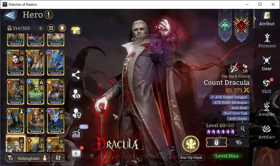 Watcher of Realms Accounts GLOBAL 60x|8M Power|11 Lord[IngridA4,Ezareth,Laya, image 19