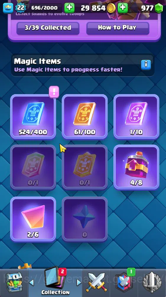 Clash Royale Accounts Starter Lvl 22|Trophy 3132|KTL 9|Fresh Starter|Limited Skin|Card 64| 3 Evo, 14 Epic, 24 Rare, 26 5