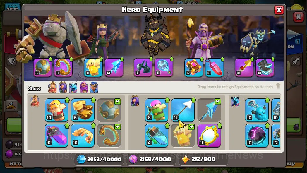 Clash of Clans Accounts Mid-Tier TH 14 - BH 10|LV 165|HH 8|BK 55,AQ 52,GW 34,MP 43,RC 21|CN OFF|Protect OFF|TAKE 6