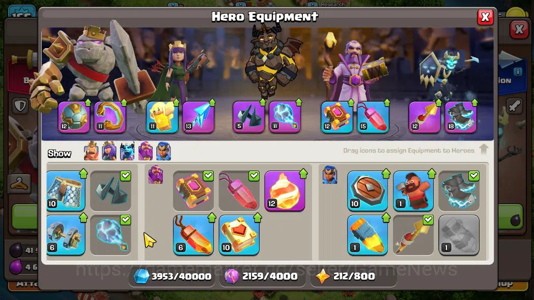 Clash of Clans Accounts Mid-Tier TH 14 - BH 10|LV 165|HH 8|BK 55,AQ 52,GW 34,MP 43,RC 21|CN OFF|Protect OFF|TAKE 8
