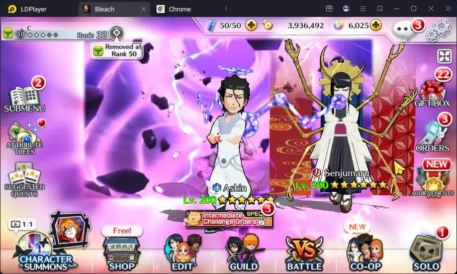 Bleach: Brave Souls Accounts Starter Global |52K BP+6K Orb|Fresh Story|IchigoDT|Askin TYBW25|Senjumaru TYBW25|KlabID|Check 1