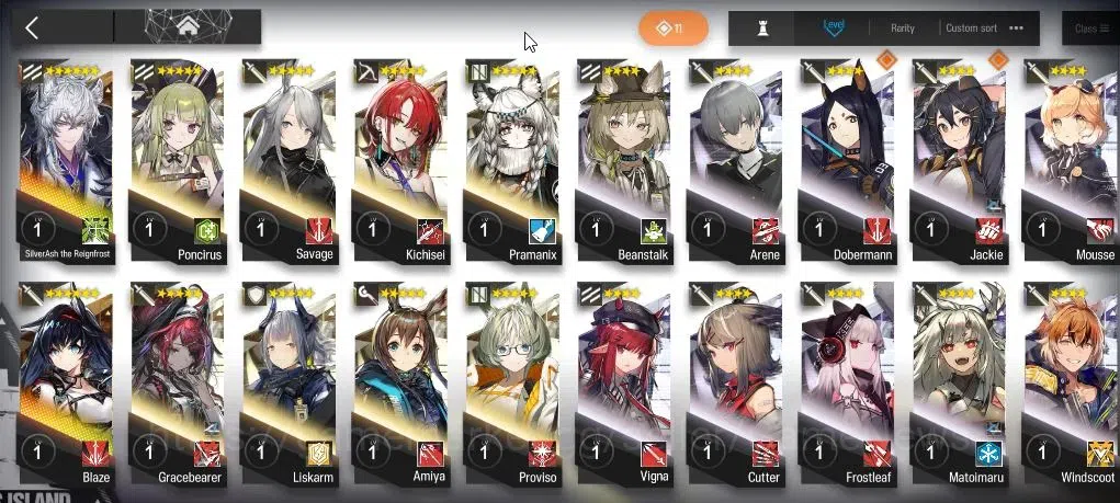 Arknights Accounts Starter Lv 1 | Fresh Starter | 2 Limited | SilverAsh the ReignFrost,Blaze | 200 Orudum+Terminal 0-1 5