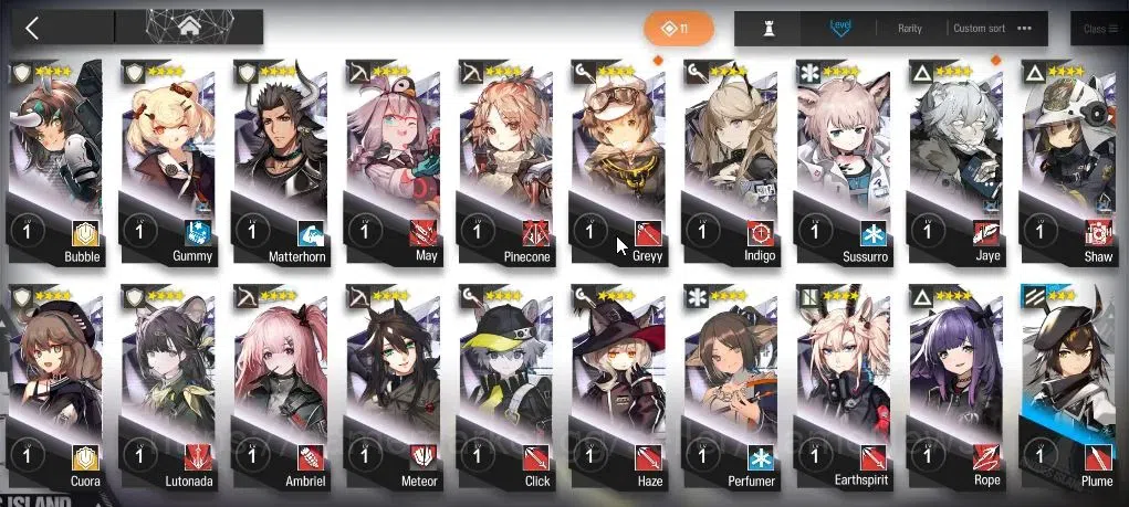 Arknights Accounts Starter Lv 1 | Fresh Starter | 2 Limited | SilverAsh the ReignFrost,Blaze | 200 Orudum+Terminal 0-1 6