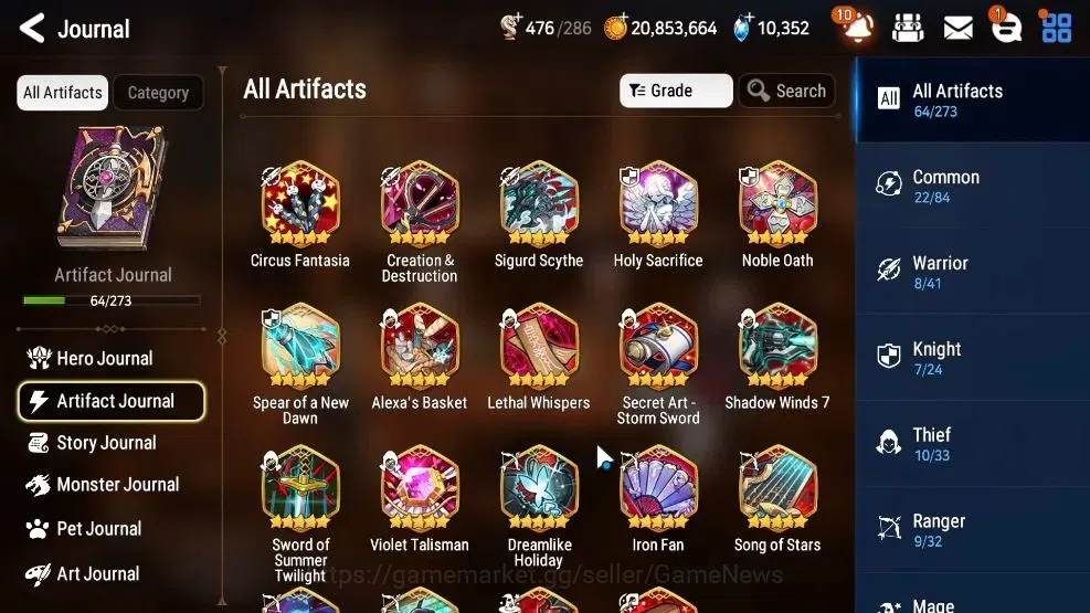 Epic Seven Accounts GLOBAL Unverif|NewEra|6 ML(Rhiana&Luciela,Ruele oL image 11